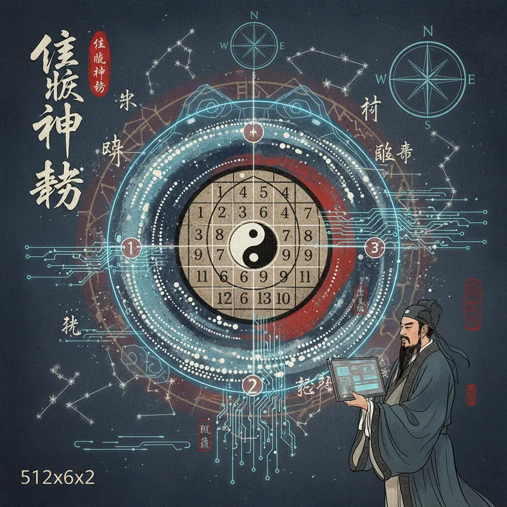 鐵版神數 - 河圖洛書