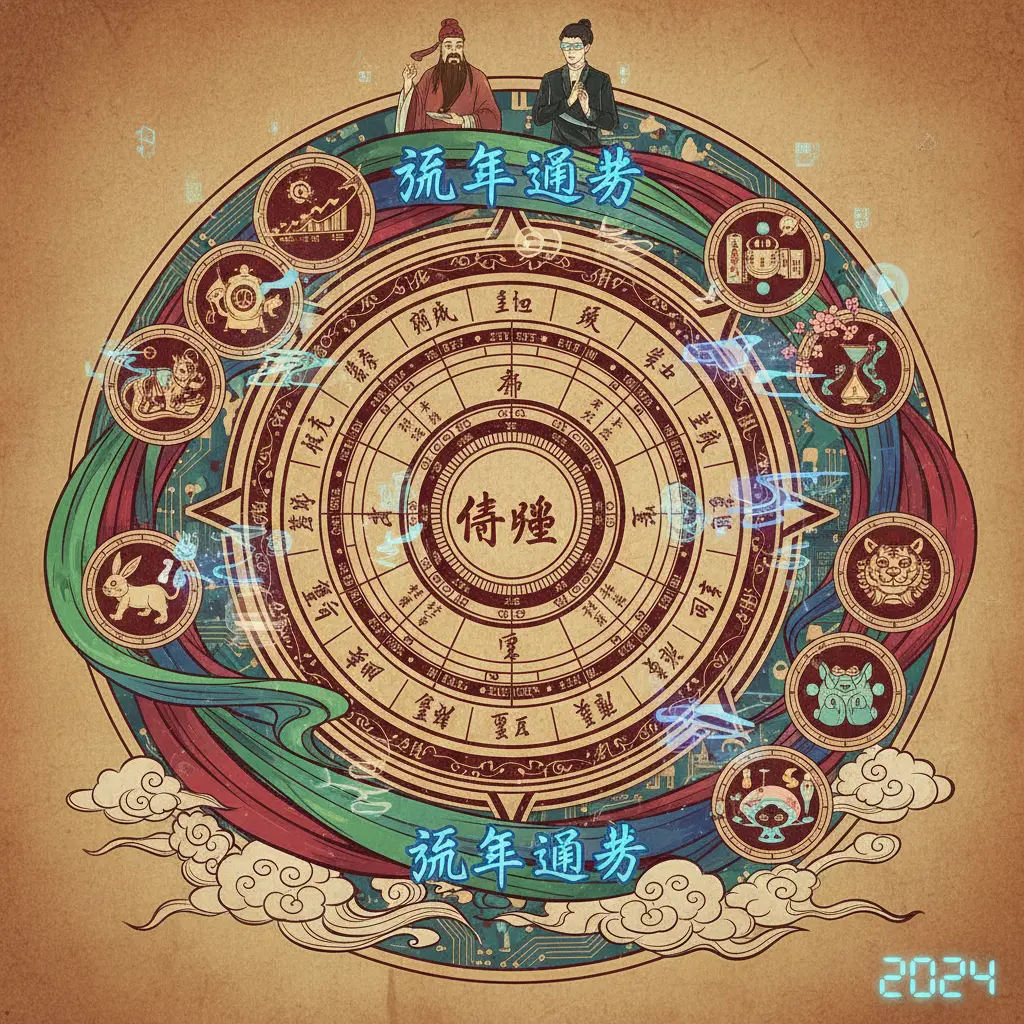 流年運勢 - 命盤