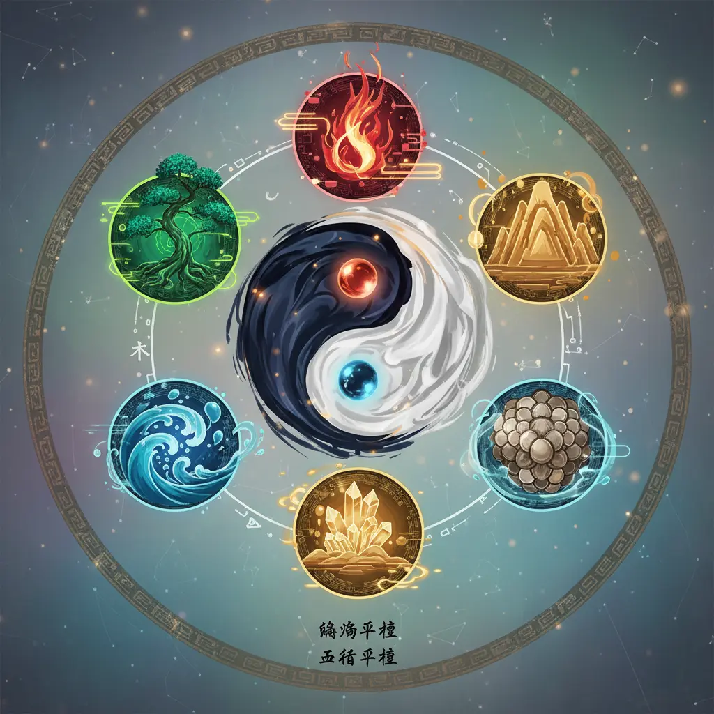 五行平衡 - 陰陽平衡