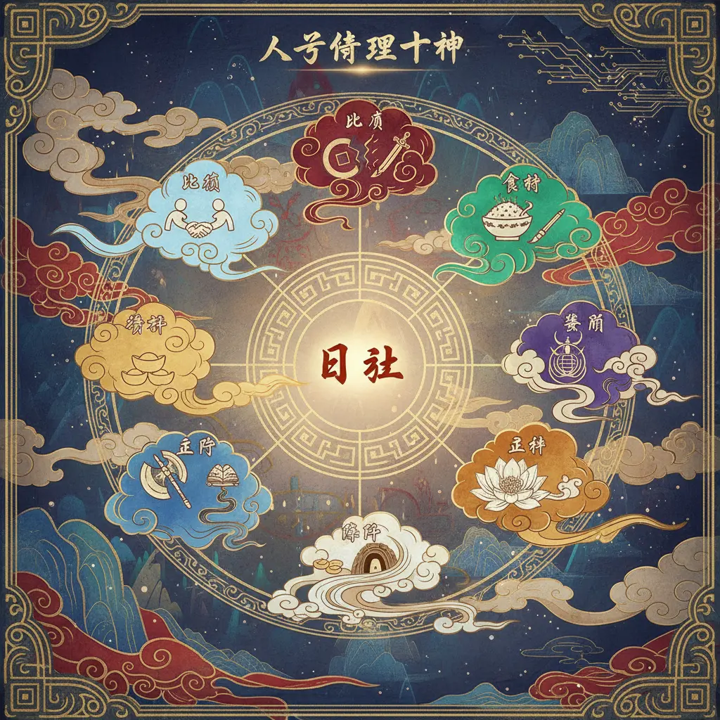 八字命理 - 十神