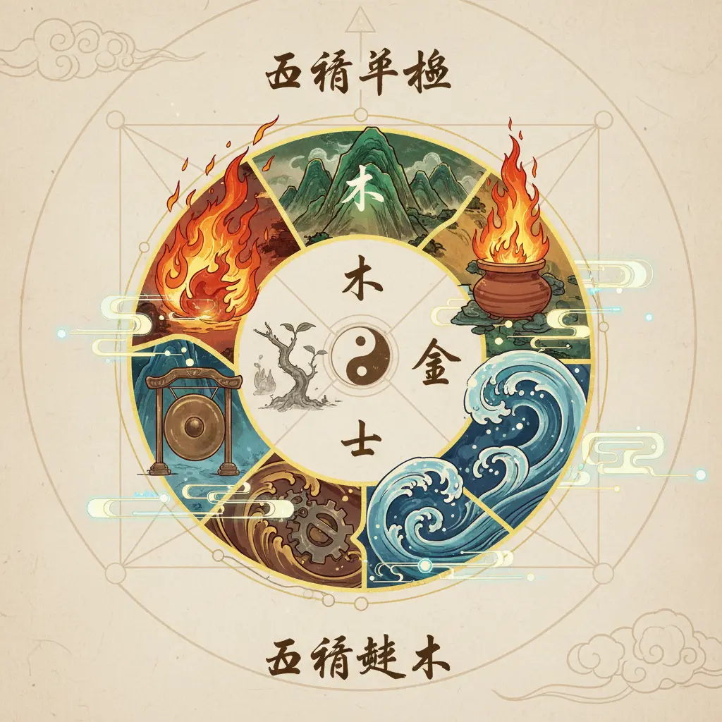 五行平衡 - 五行缺木